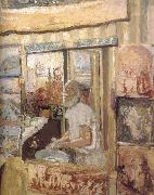 Edouard Vuillard In the mirror of herself oil painting